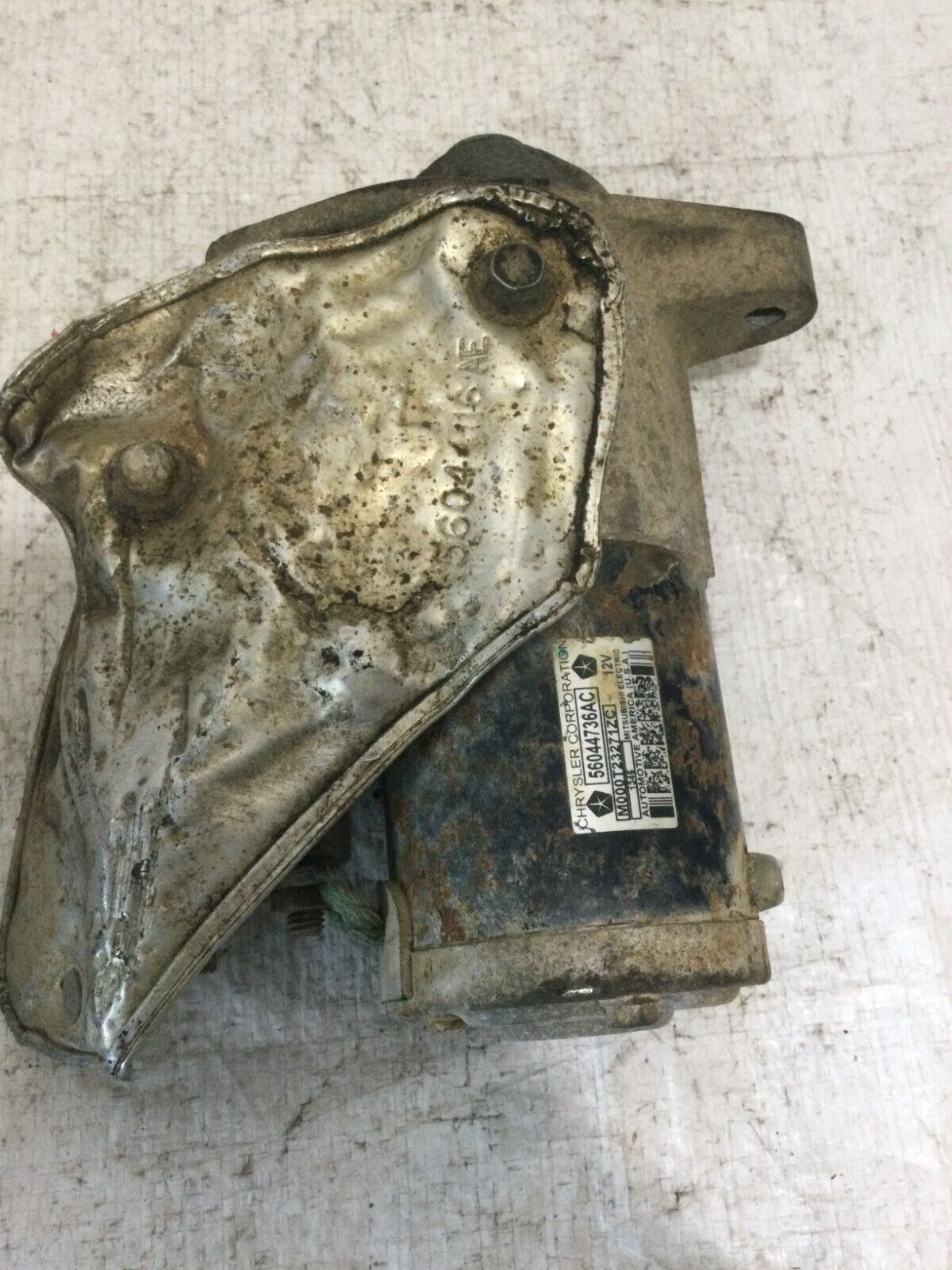 2018 Dodge Ram  2500 Starter Motor  56044736AC OEM