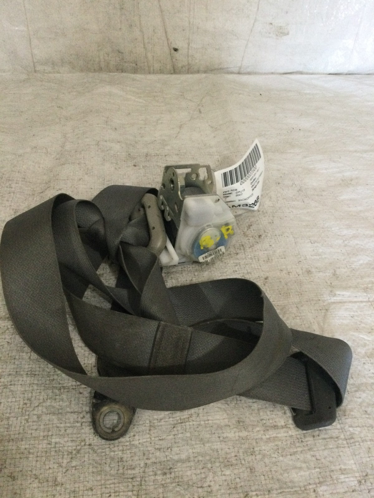 2007 Dodge Ram 1500 Rear Right Passenger Seat Belt OEM 2025850