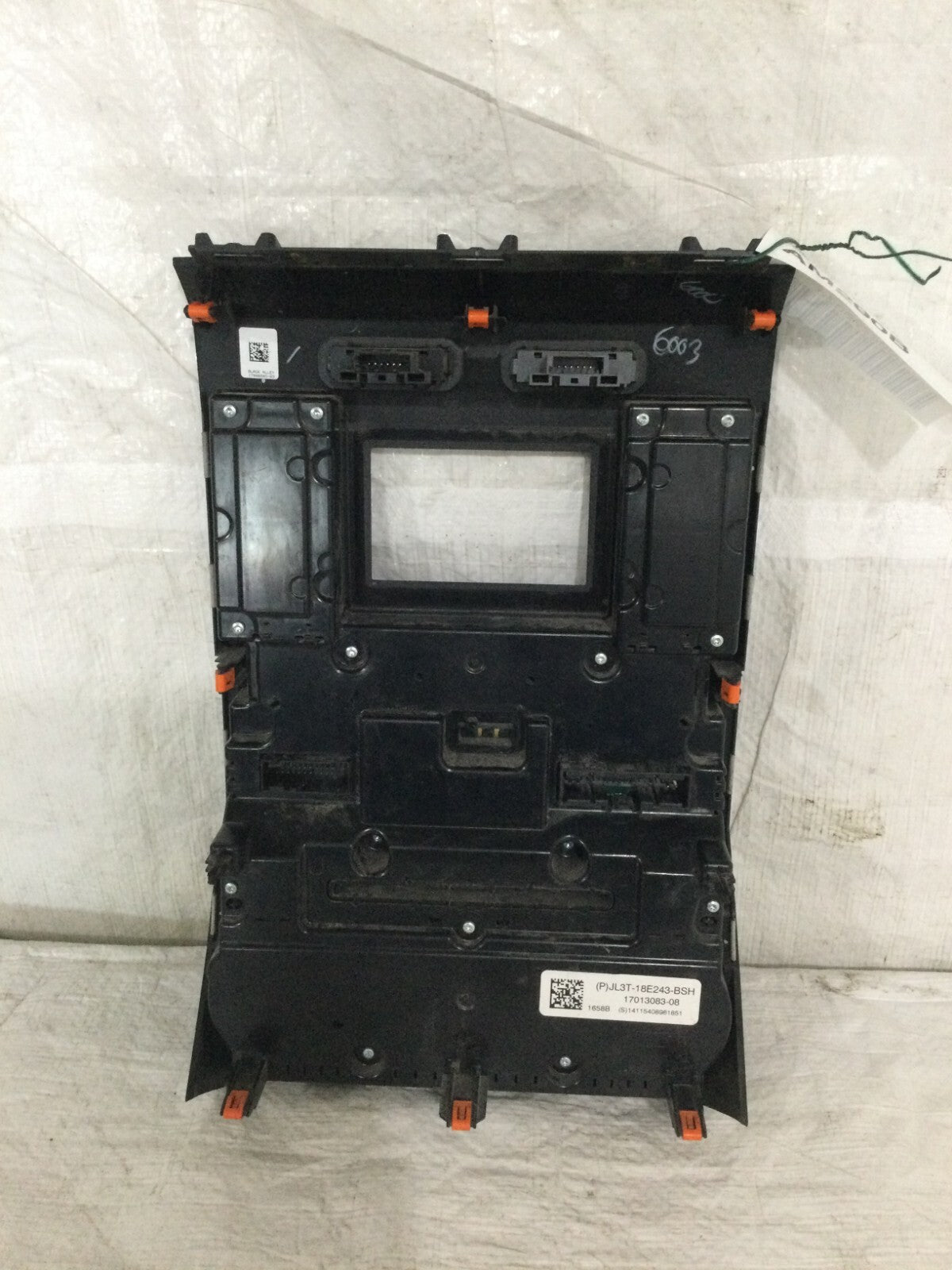 2018 Ford F-150 Audio & Climate Control Panel JL3T-18E243-BSH OEM