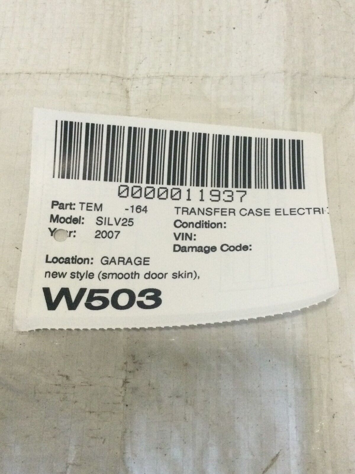 2007-2011 Chevy Silverado 2500 Pickup Transfer Case Shift Motor OEM 8555222610