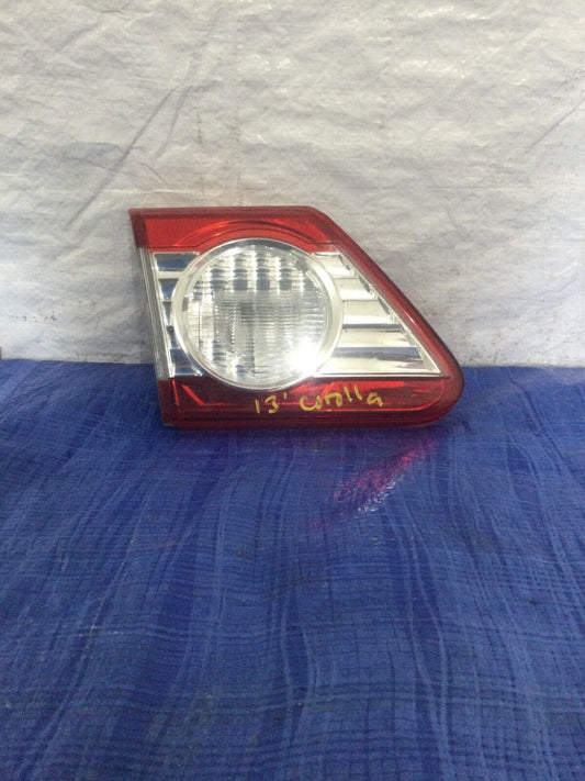 2011-2012-2013 Toyota Corolla Left Inner Trunk Tail Light OEM