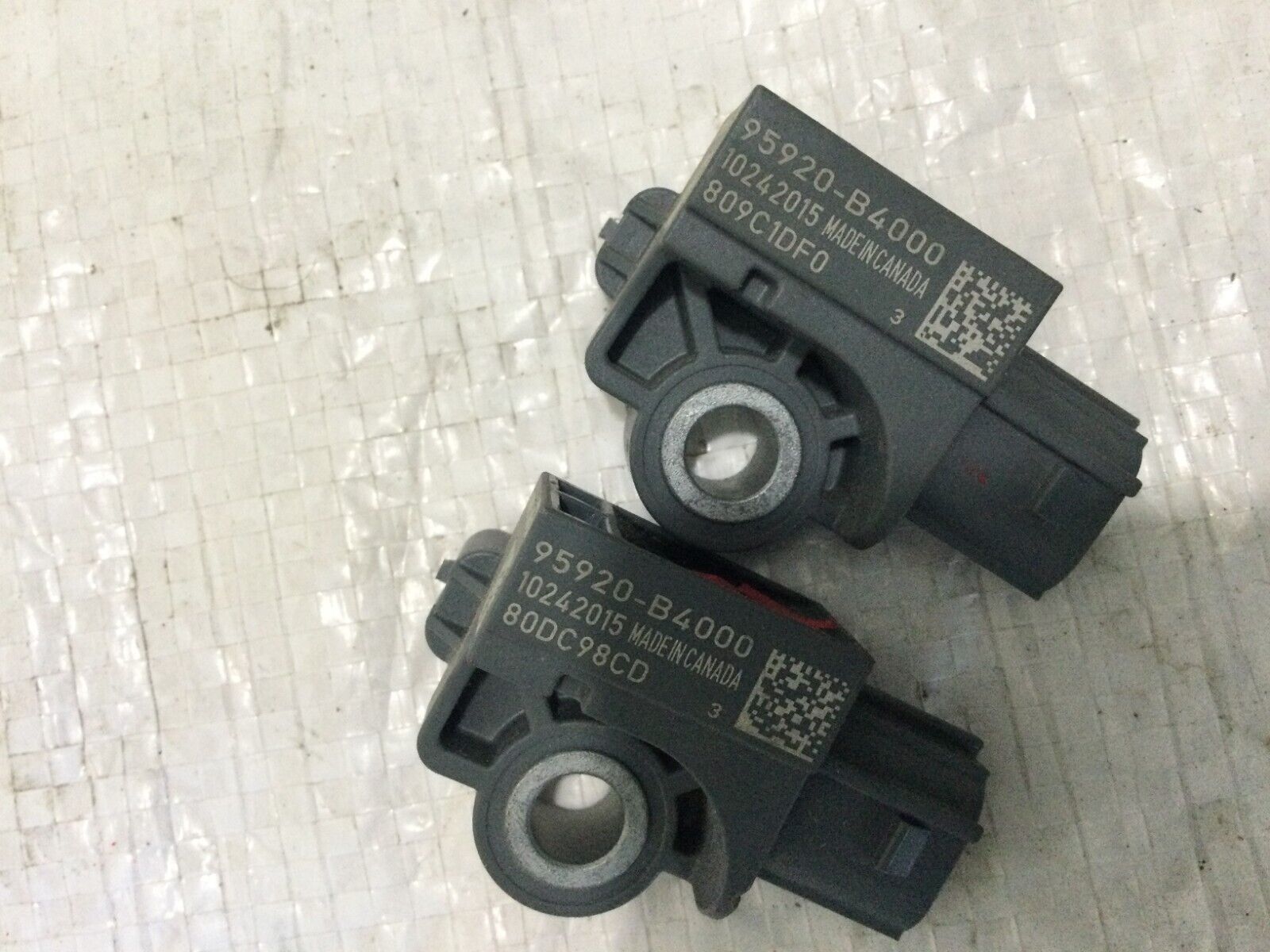 2016-2018 Kia Sorento Crash Impact Sensor Set OF 2 OEM