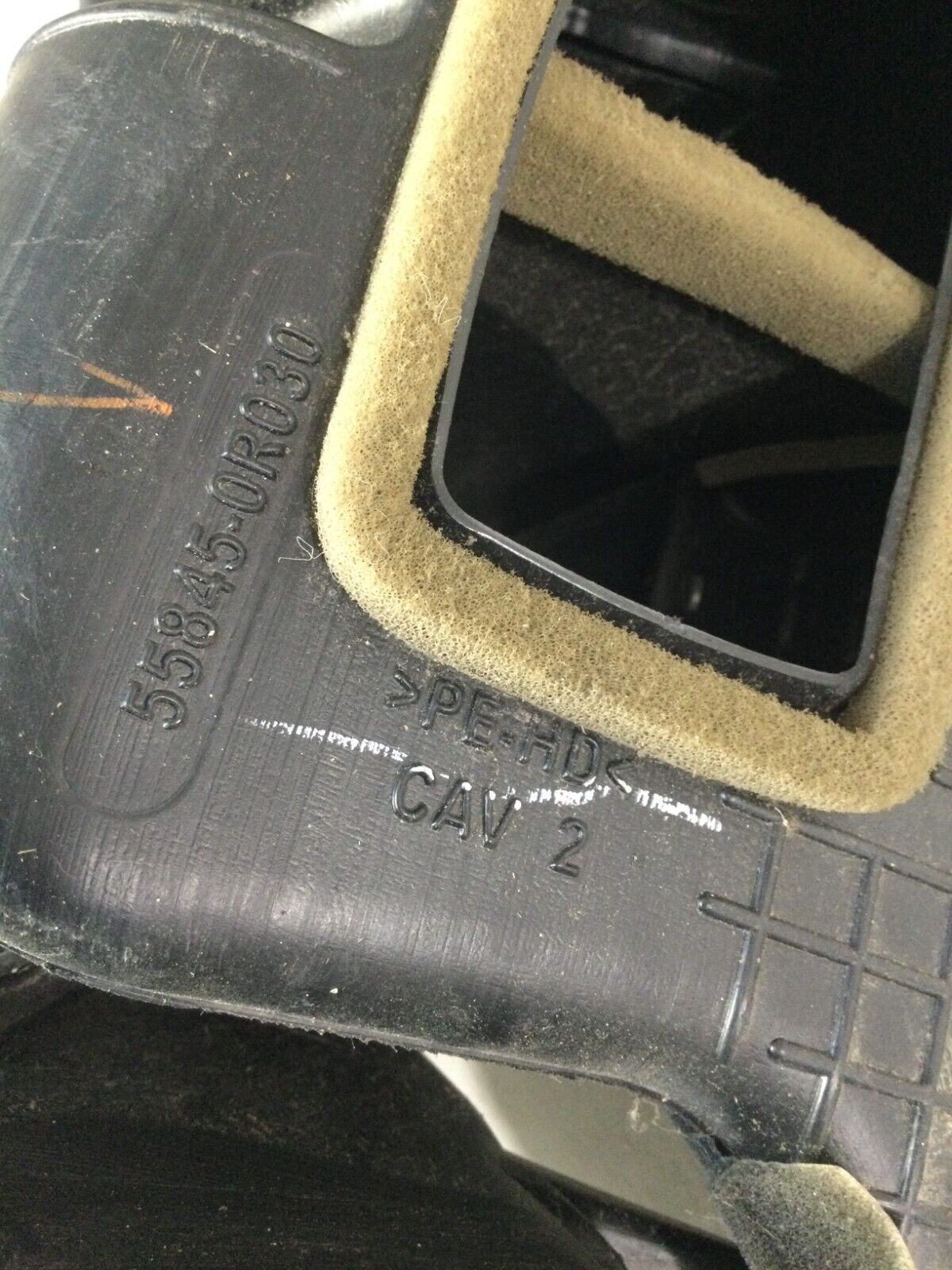 2016-2018 Toyota RAV4 AC Heater Air Duct 55845 0R030 OEM
