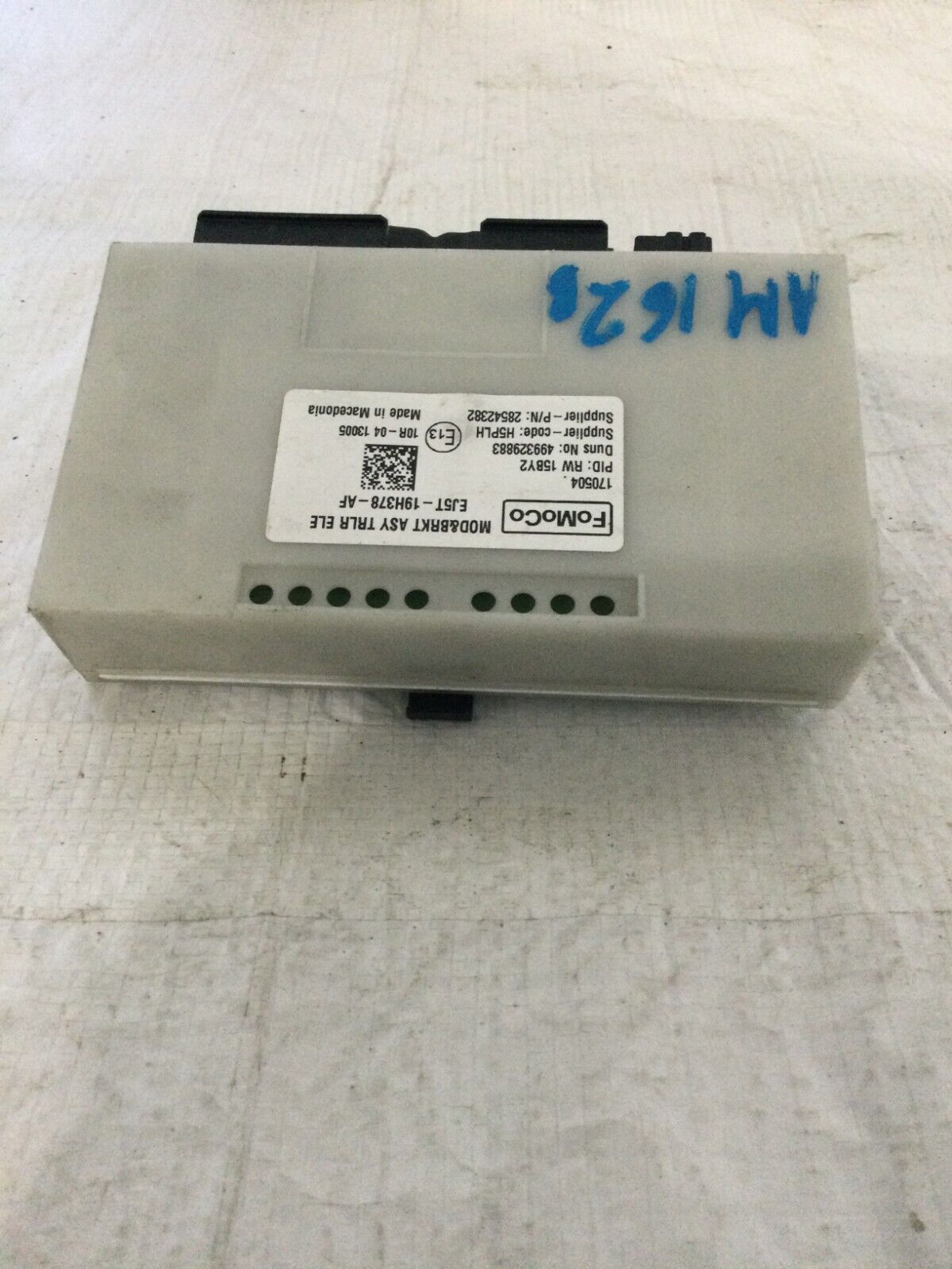 2017 Ford Escape Trailer Tow Control Module EJ5T19H378AF OEM
