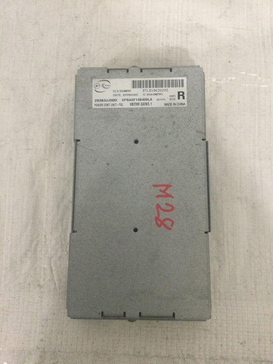 2012 Infiniti G37 Bluetooth Phone Communication Control Module OEM 28383JJ50D