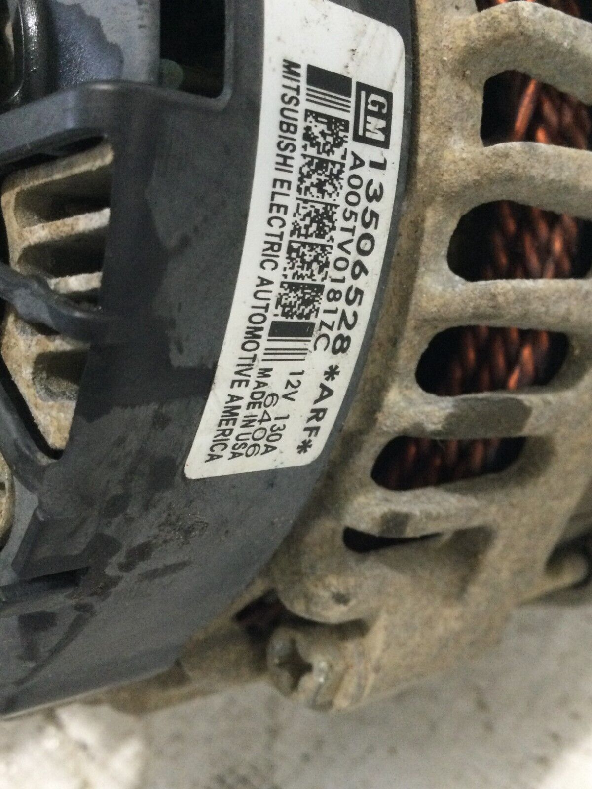 2017 Chevrolet Cruze Alternator Generator Gasoline OEM