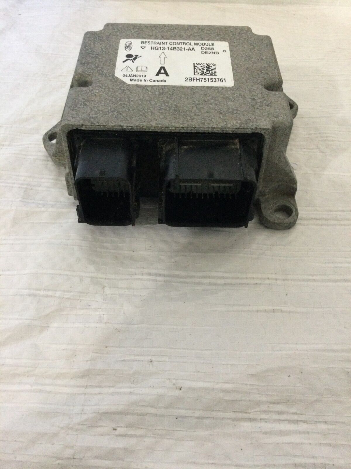 2017-2019 Ford Taurus SRS Control Module OEM HG13-14B321-AA