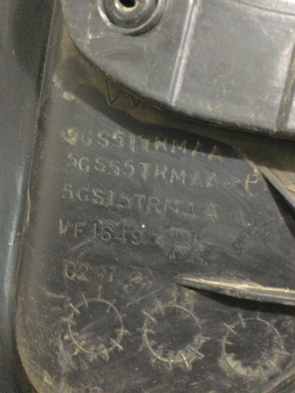 2002-2005 Dodge Ram 1500 Crew Cab Rear Left Driver Side Door Trim Panel OEM