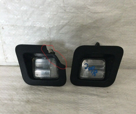 2009-2017 Dodge Ram 1500 2500 3500 Rear Bumper License Plate Tag Light Lamps OEM