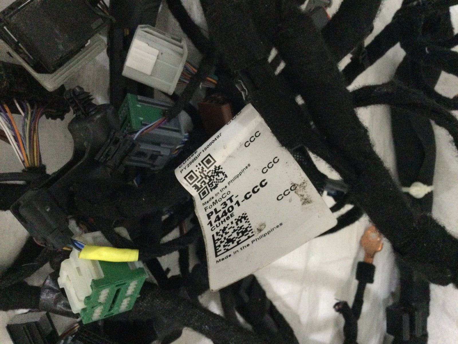 2023 Ford F-150 F150 Instrument Panel Dash Wire Harness OEM PL3T-14401-CCC