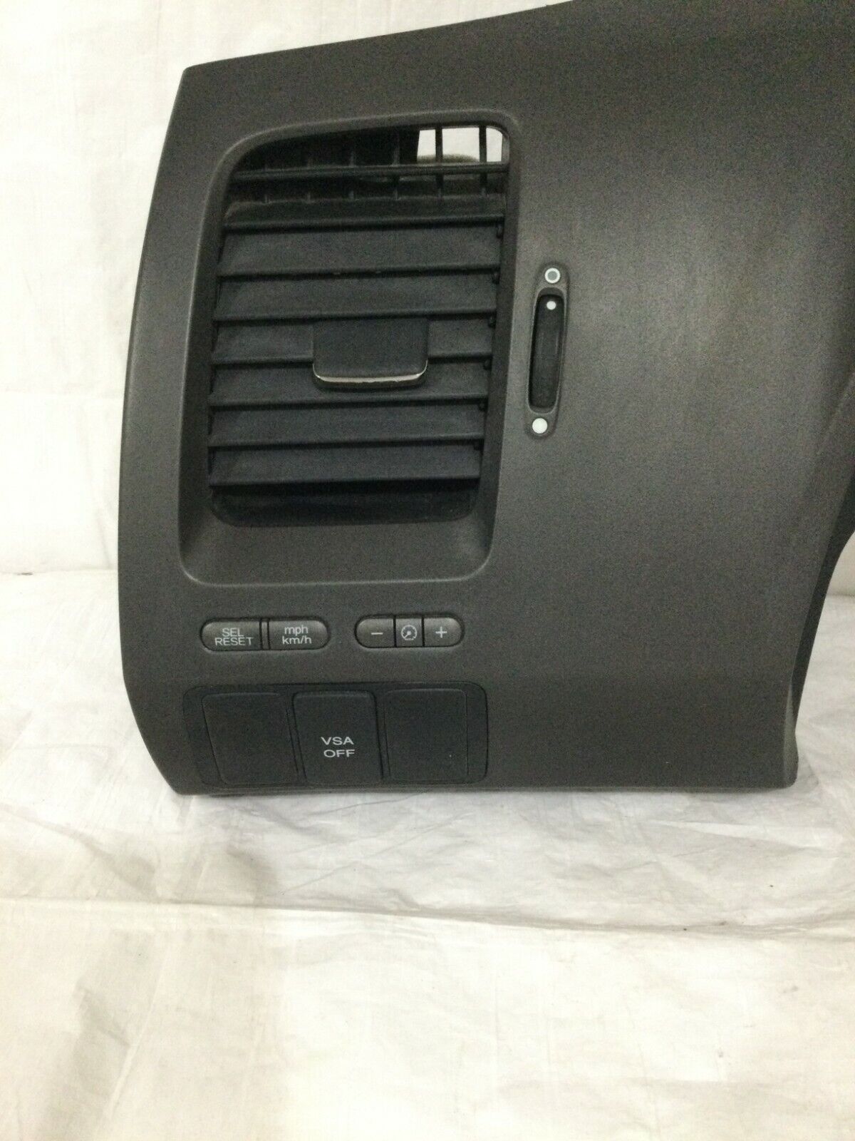 2007 Acura CSX Type S Sedan Instrument Cluster Bezel Trim W/ Vent OEM 