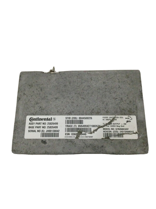 2007 GMC Sierra 2500HD Onstar Communication Module 25826499 OEM
