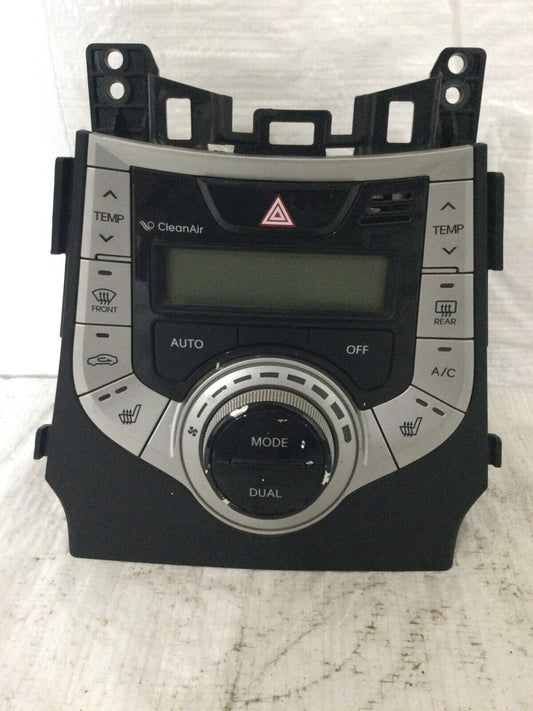 2012 Hyundai Elantra Dual AC Climate Temperature Control Panel OEM 97250-3X780