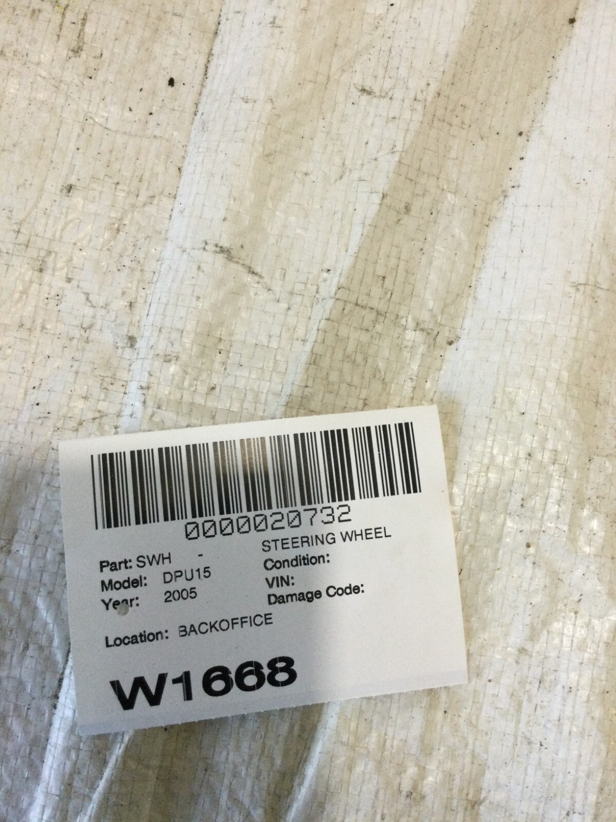 2005 Dodge Ram 1500 Steering Wheel OEM