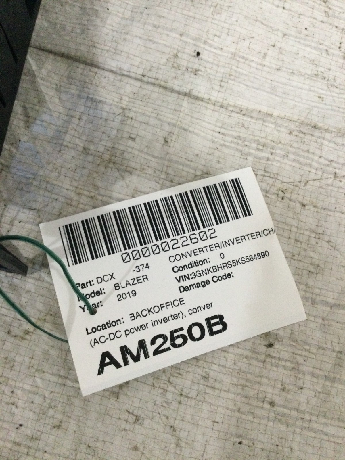 2019 Chevrolet Blazer Voltage Inverter Converter Module OEM 13514044