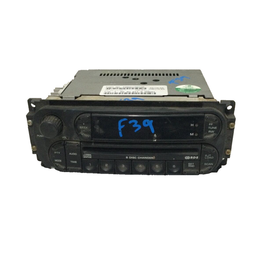 2003 Dodge Ram 2500 AM FM Radio Stereo CD Player P05091507AE OEM