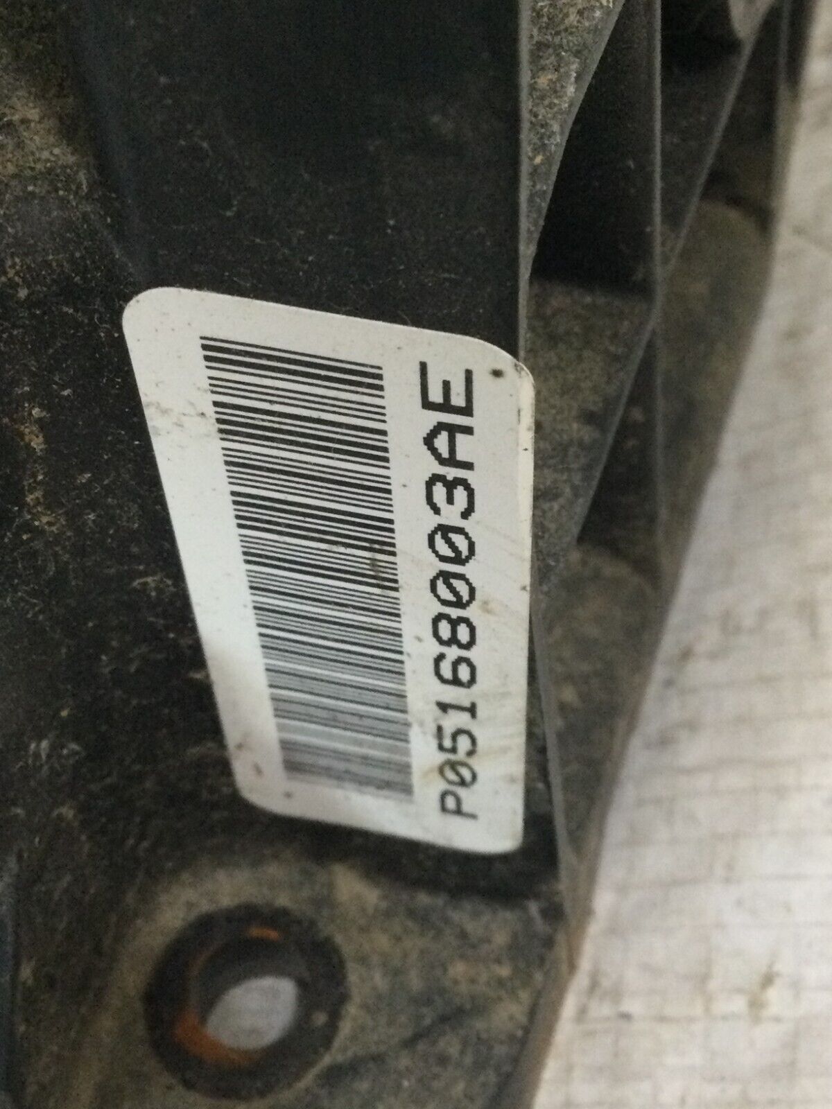 2017 Jeep Wrangler  Floor Shifter 05168003AE  OEM
