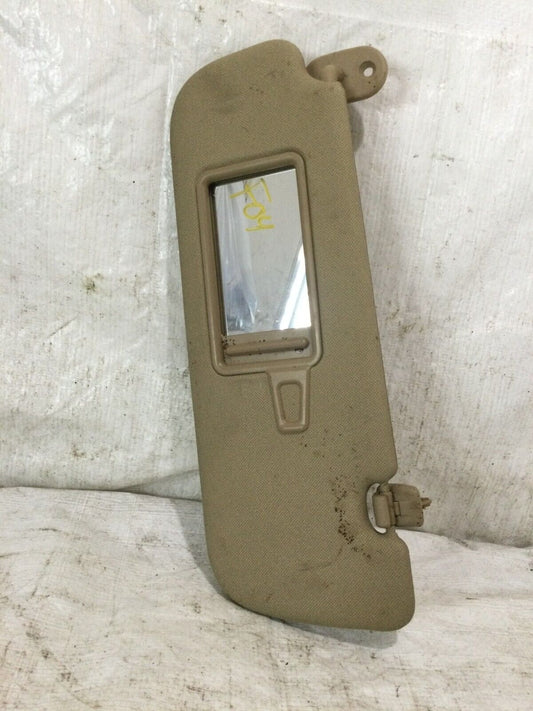 2012 Hyundai Elantra Left Side w/roof Illuminated  Sun Visor OEM