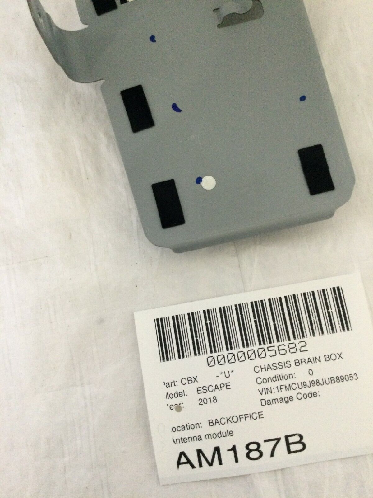 2018 Ford Escape Radio PIFA Antenna Control Module HJ5T-19K351-AB OEM