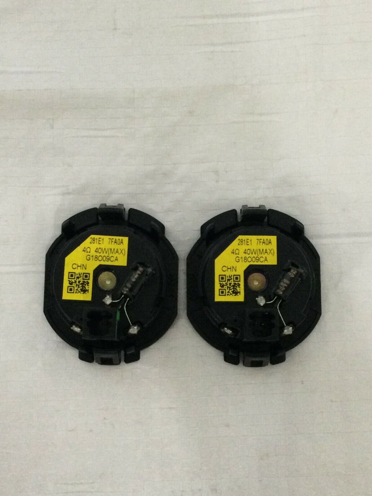 2019 Nissan Rogue Dash Tweeter Speaker Set OEM 281E1 7FA0A