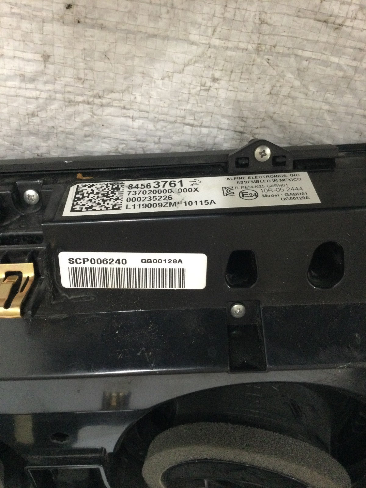 2019-2022 Chevrolet Blazer Climate Heater AC Control Panel OEM 84563761