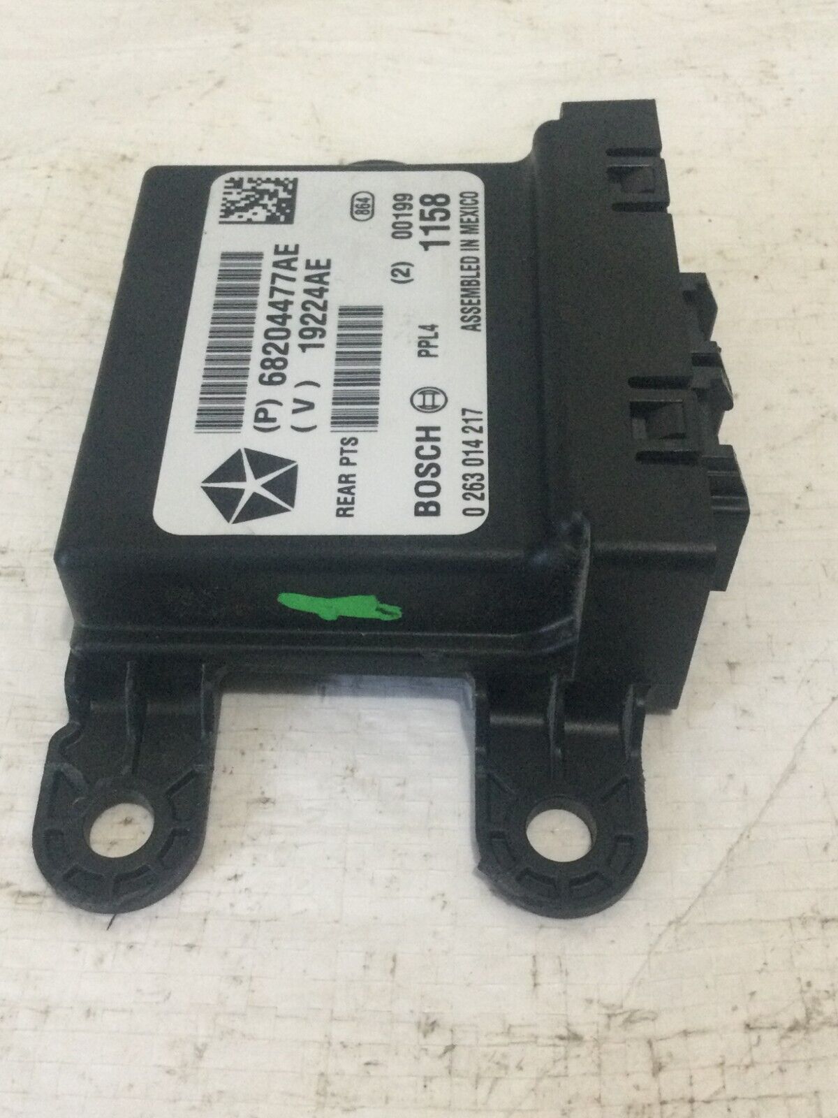 2018 Dodge Ram 2500 Driver Park Assist Module 6.7L 68204477AE OEM