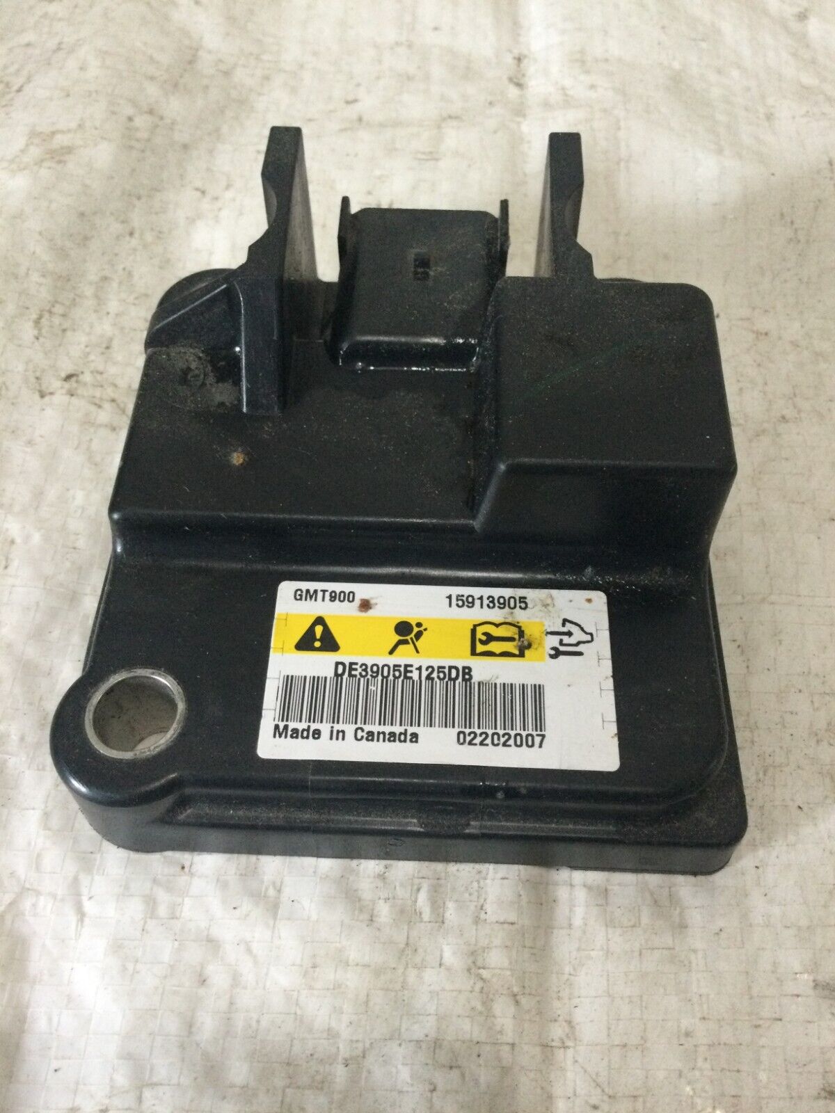 2007-2009 Cadillac Escalade ESV SRS Rollover Module Sensor 15913905 OEM