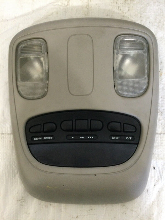 2004 Dodge RAM Dome Overhead Light Digital Display W/ Homelink 56049707AD OEM