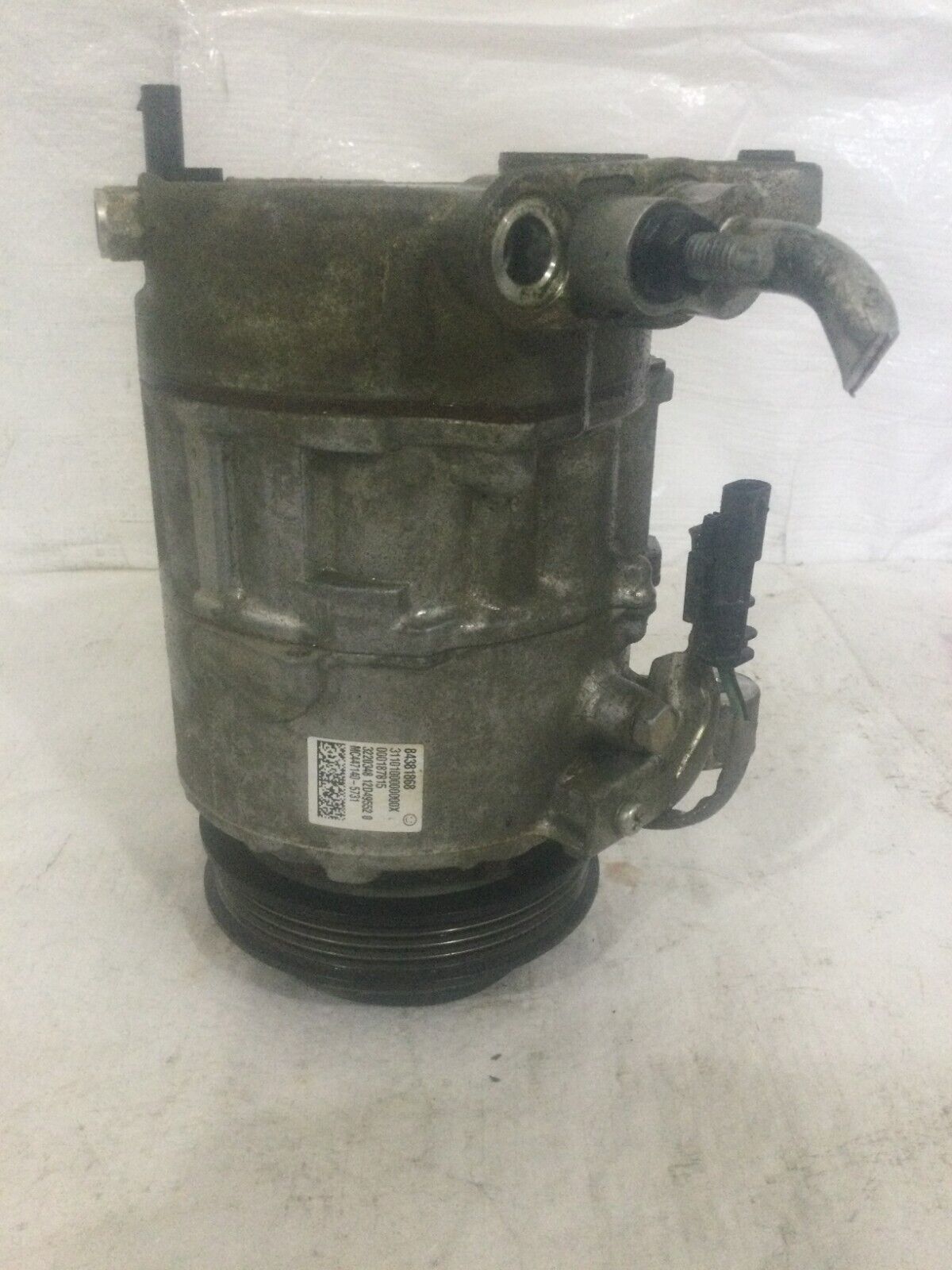 2021 Chevrolet Silverado 1500 A/C Compressor 5.3L 84381868 OEM