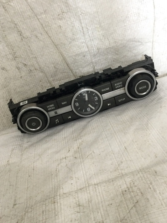 2012 Land Rover LR4 Radio Control Panel with Clock OEM CH22-18C858-BB