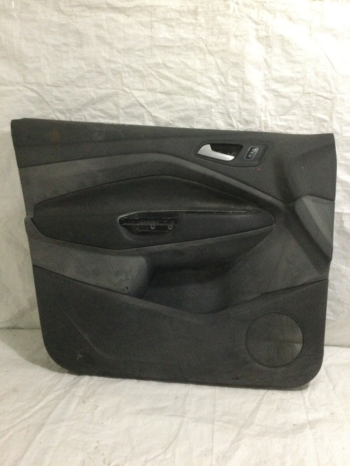 2017-2019 Ford Escape Front Left Interior Door Trim Panel Black OEM
