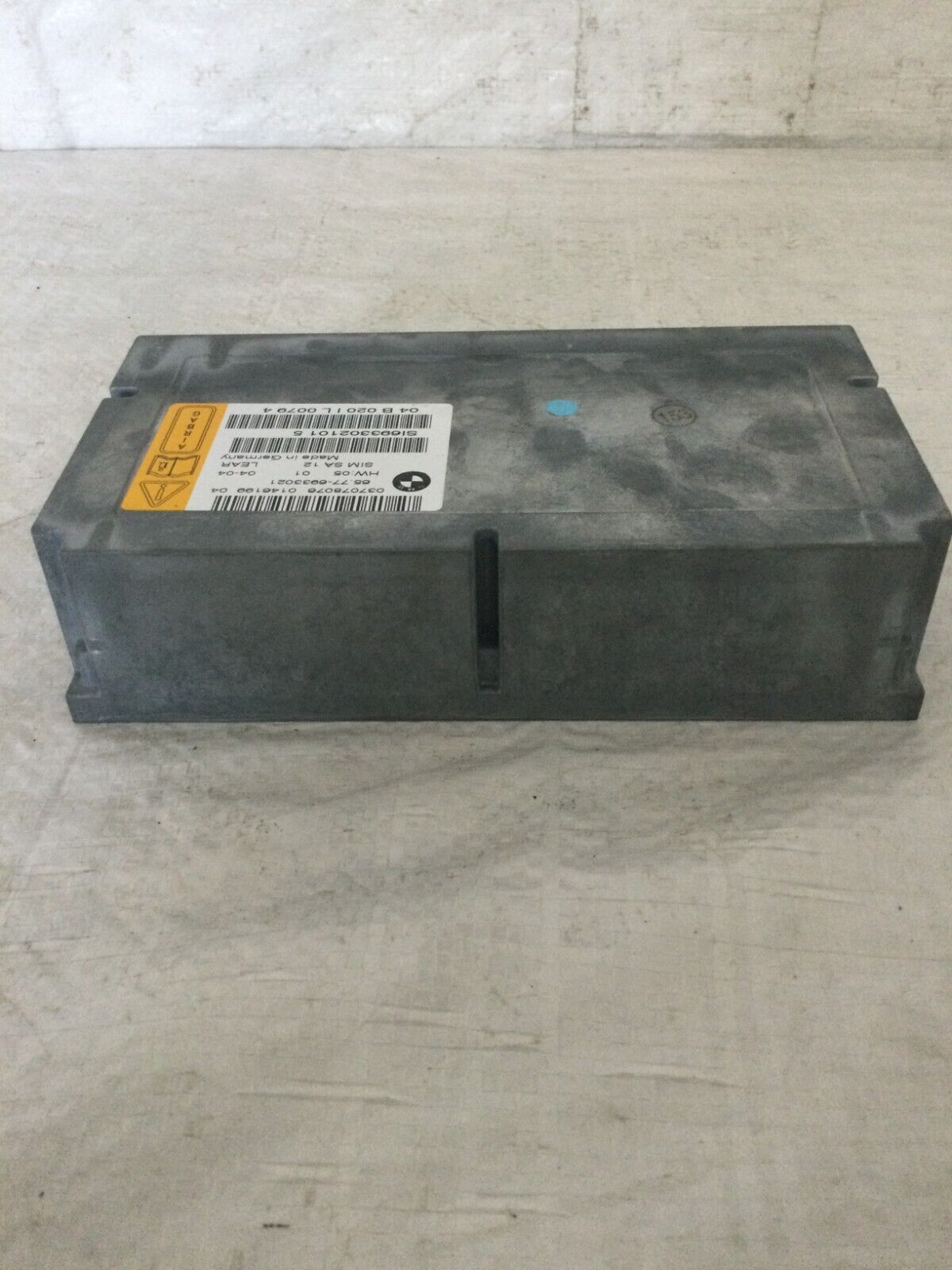  2004 BMW 745i E65/E66 SRS Control Module OEM 6933021
