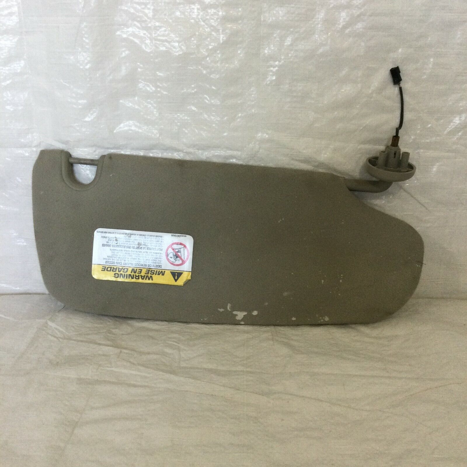 2007 2008 Dodge Ram 3500 Mega Cab Sun Visor Left LH Driver Side OEM 