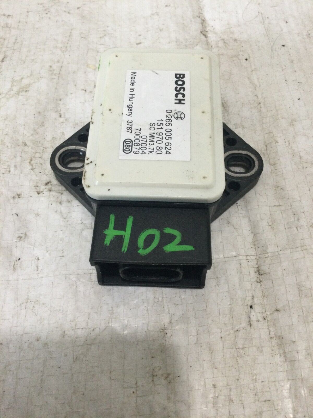2007-2009 Cadillac Escalade Yaw Rate Sensor Module OEM 15197080