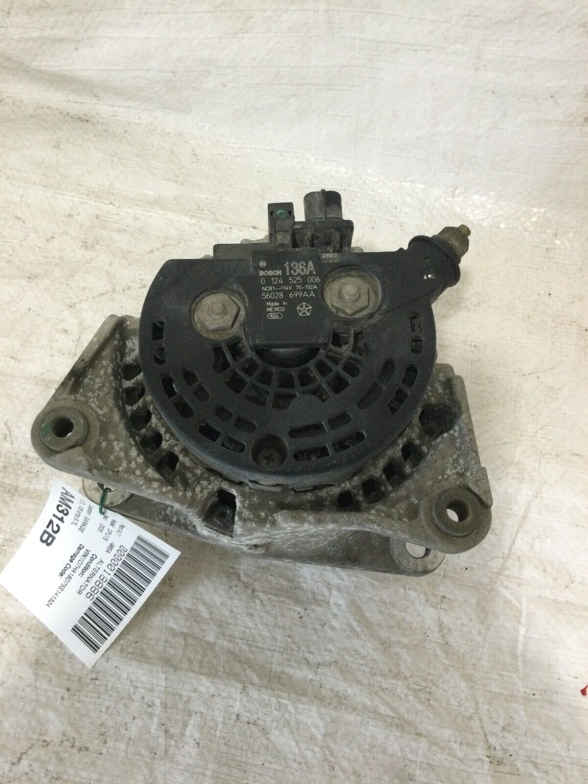 2005 Dodge Ram 1500 Alternator Motor OEM