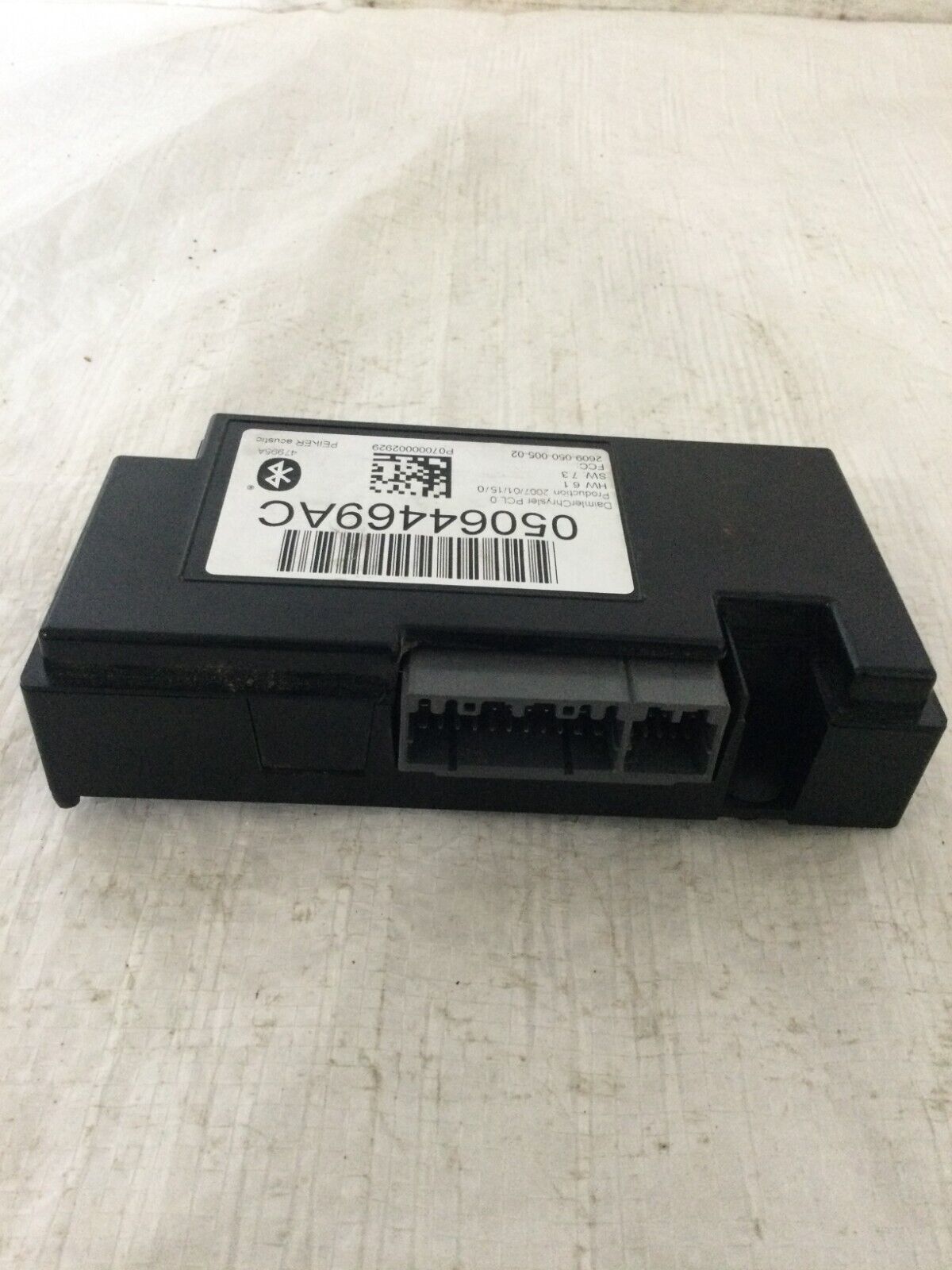 2007-2009 Dodge Nitro Telematics Module 05064469AC OEM