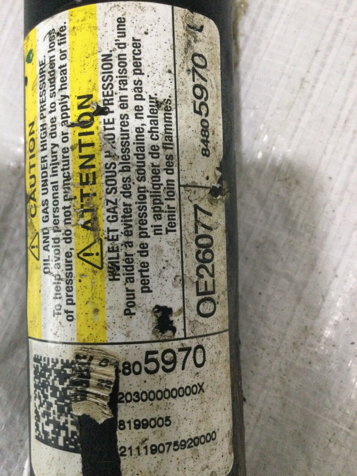 2021 Chevrolet Silverado 1500  Rear Left  Shock Absorber OEM