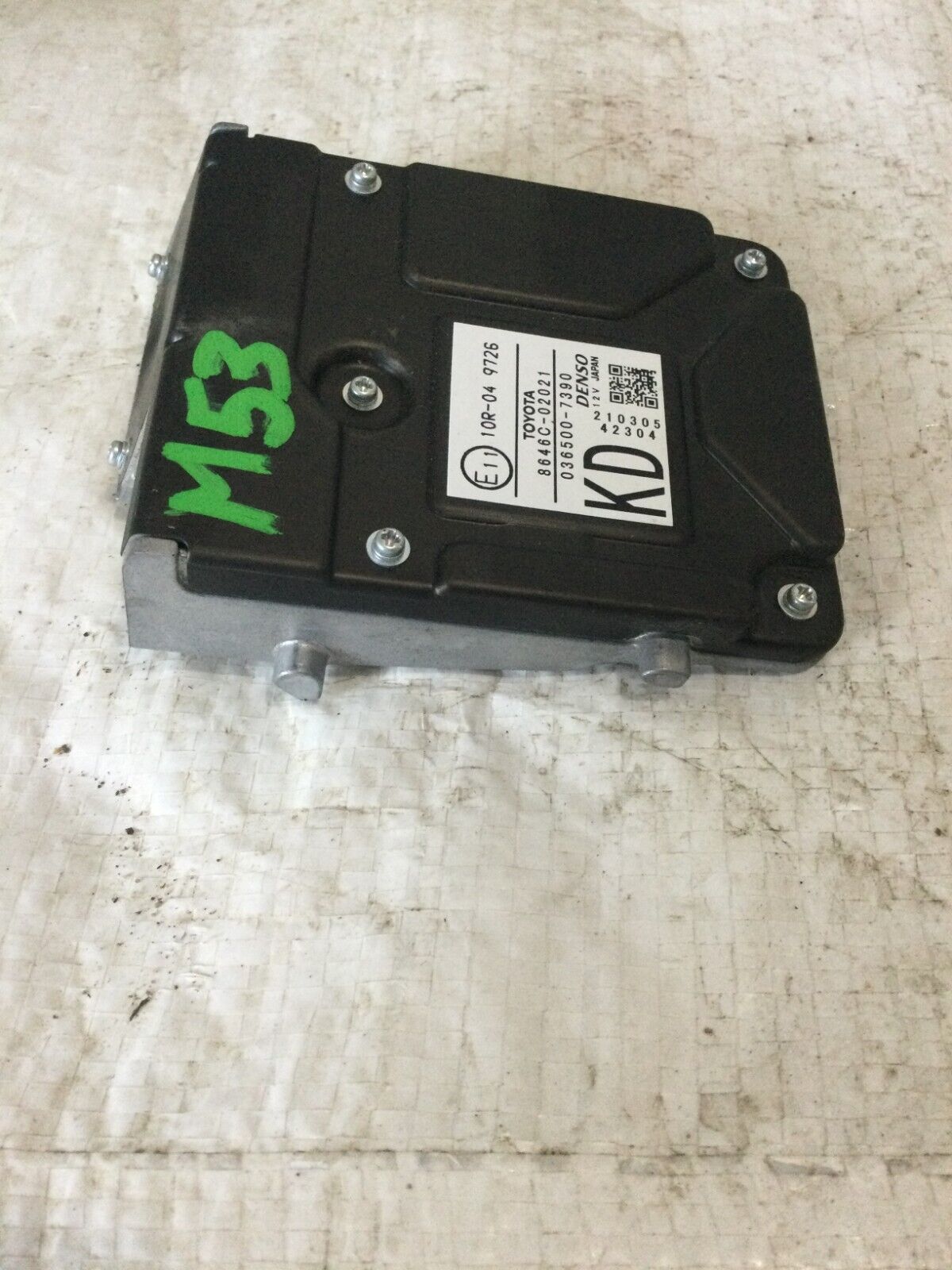 2021 Toyota Corolla Forward Recognition Camera /Projector 10r-049726 OEM