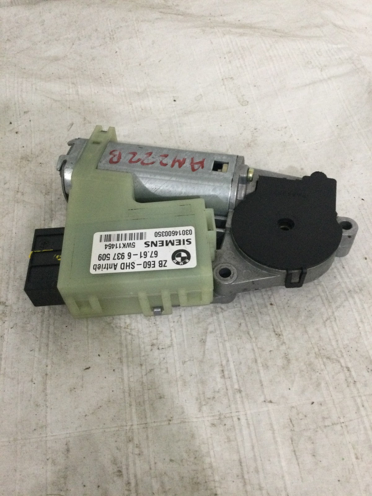 2004 BMW 745I Sun Roof Motor OEM