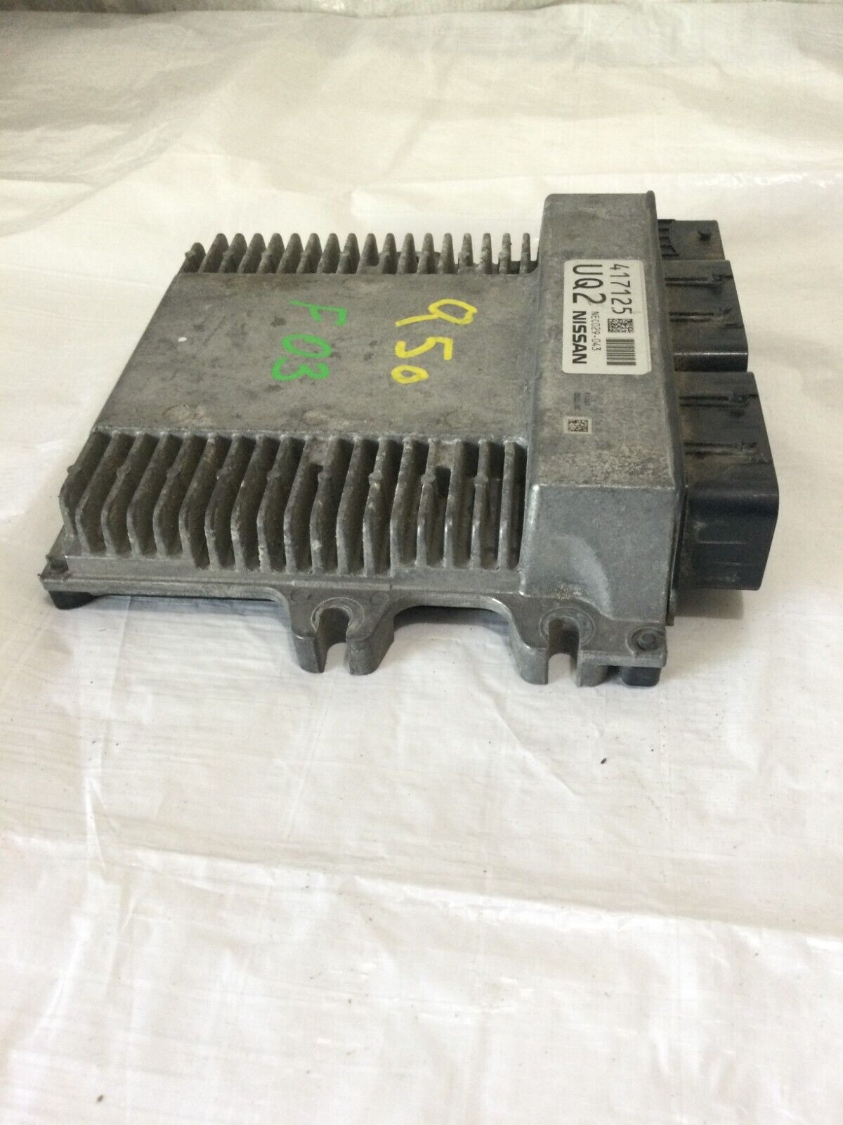 2017 Infiniti Q50 ECM Engine Control Module 417125 UQ2