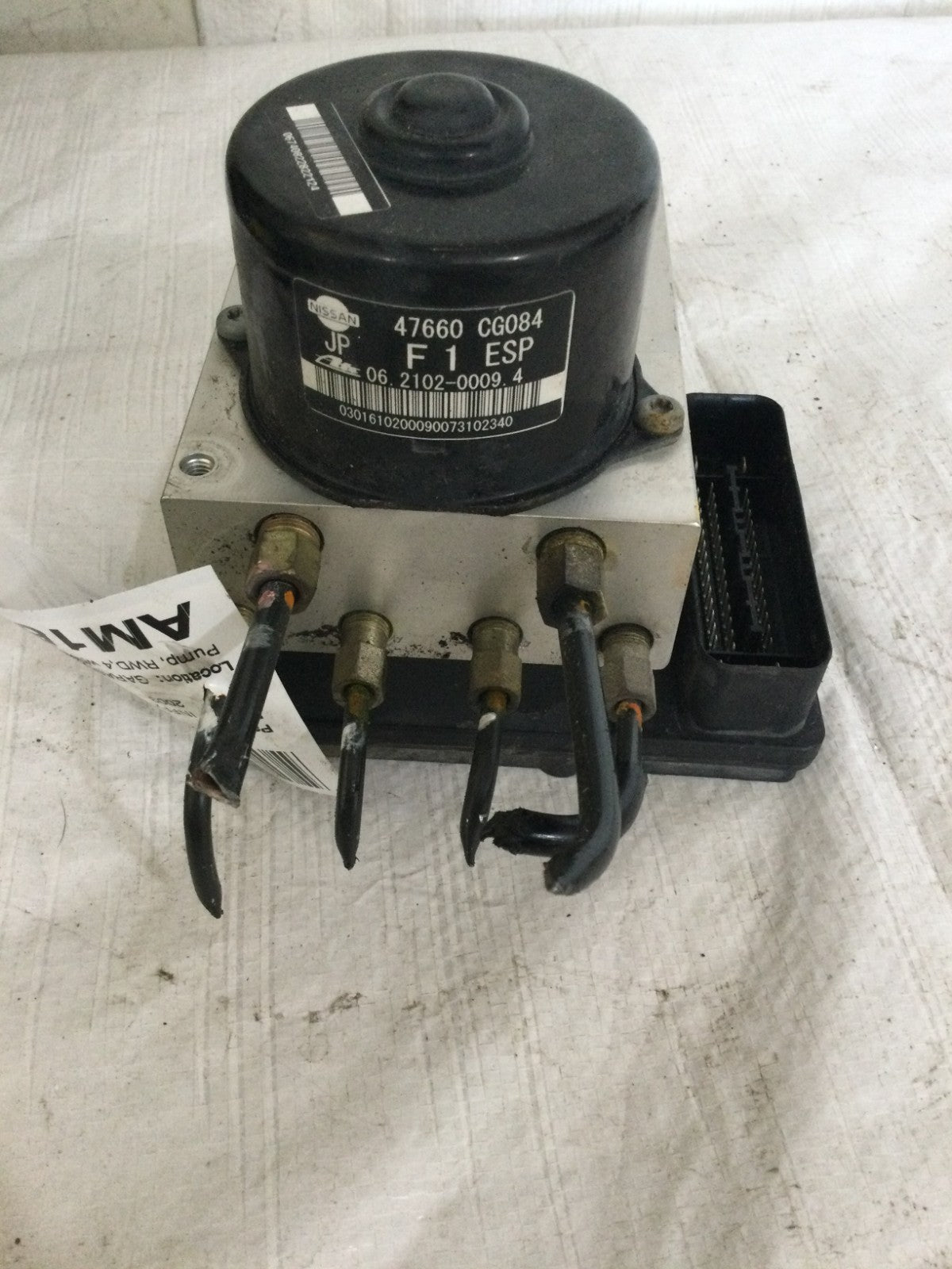 2003 Infiniti FX35 3.5L ABS Anti Lock Brake Pump OEM 47660 CG084