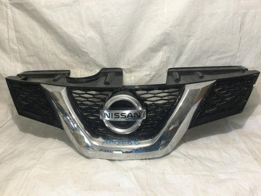 2014-2016 Nissan Rogue Front Upper Chrome Grill Grille OEM