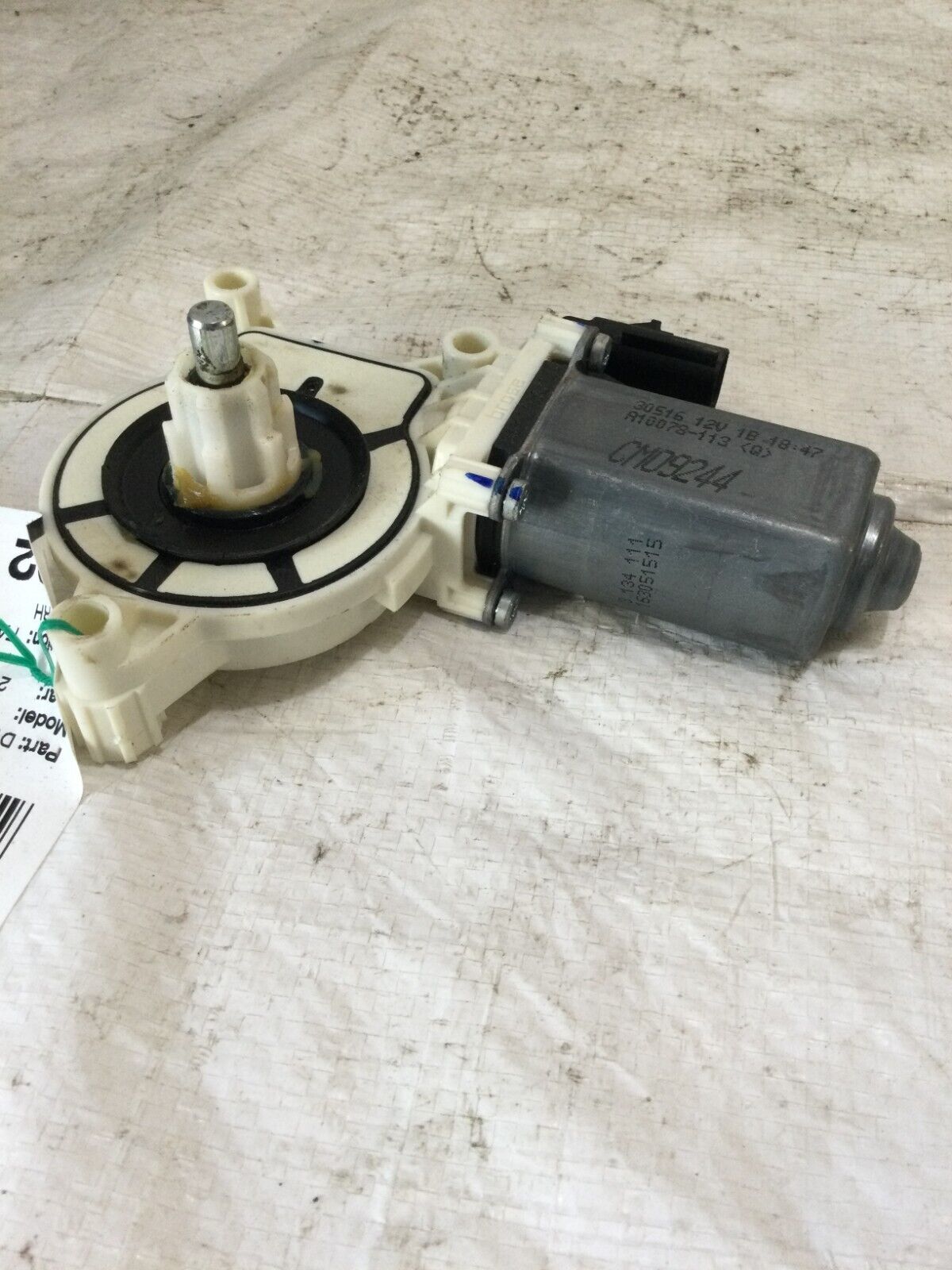 2017 Jeep Wrangler  Front Right Side Power  Window  Motor CM09244 OEM