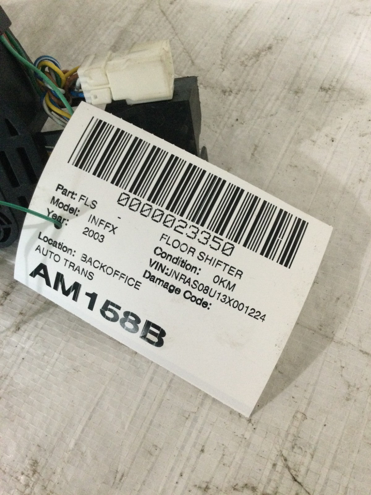 2003 Infiniti FX35 Floor Shifter OEM