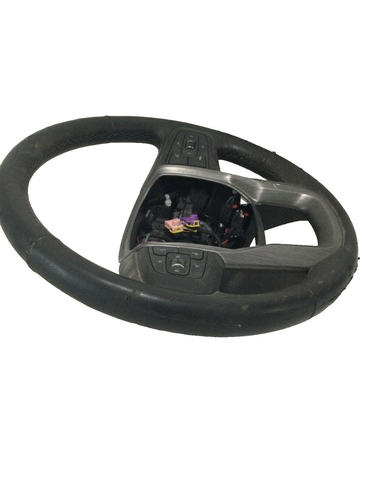 2021 GMC Sierra 3500HD Denali Crew Cab Steering Wheel 84946336 OEM