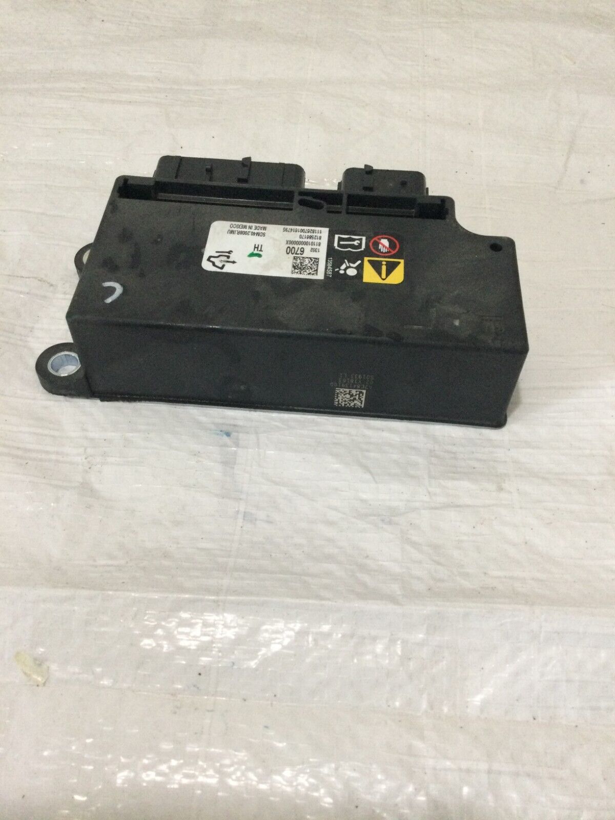 2018 2019 2020 Buick Regal Sportback SRS Restraint Control Module OEM 13526700
