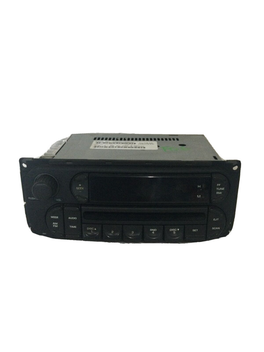 2002-2005 Dodge Ram 1500 Audio Radio Stereo Unit AM FM CD Player 05091506AD