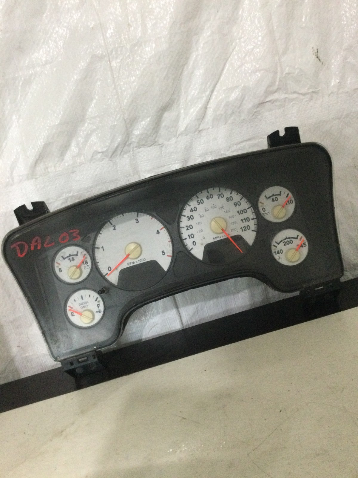 2006 Dodge Ram 2500 3500 Diesel Instrument Cluster Speedometer OEM 56049836AF