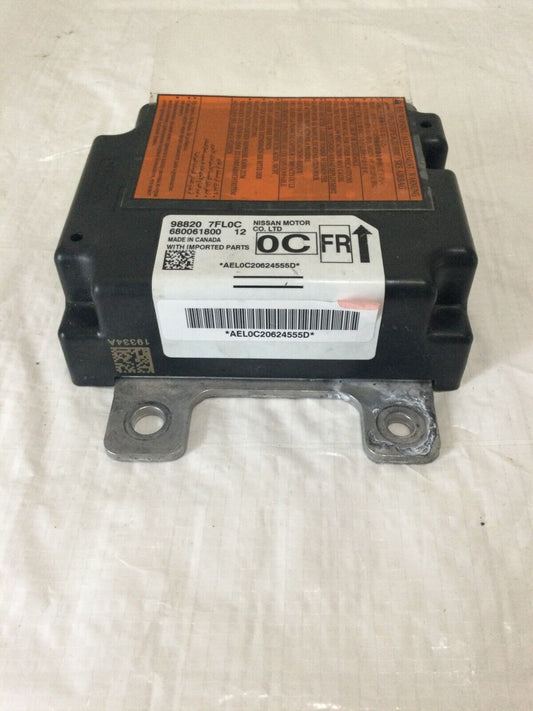 2020 Nissan Rogue SRS Control Module 98820 7FL0C OEM