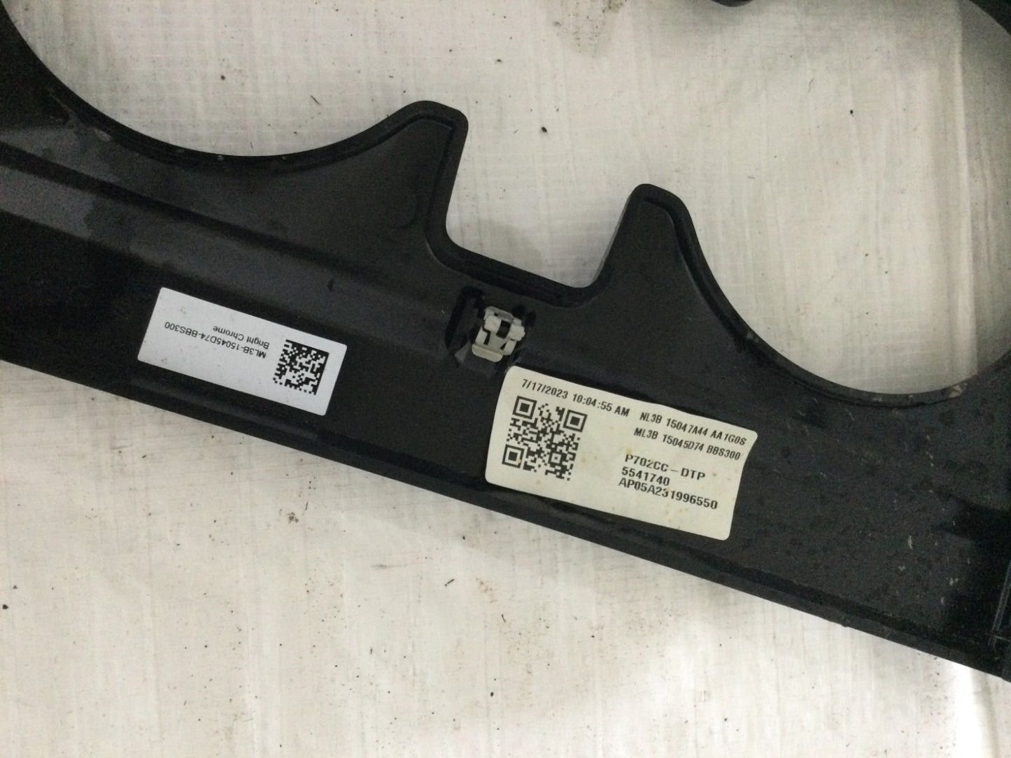 2023 Ford F-150 Console Cup Holder Panel Cover OEM ML3B 15045D74 BBS300